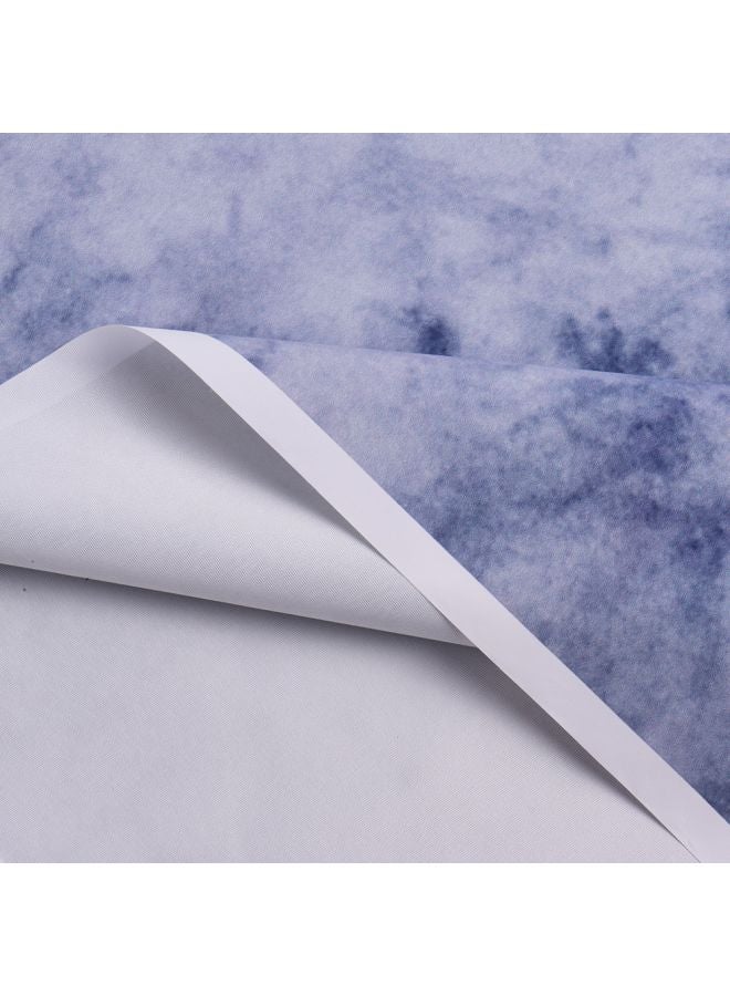 NIBEMINENT Printed Photography Background Blue/White - Image 5