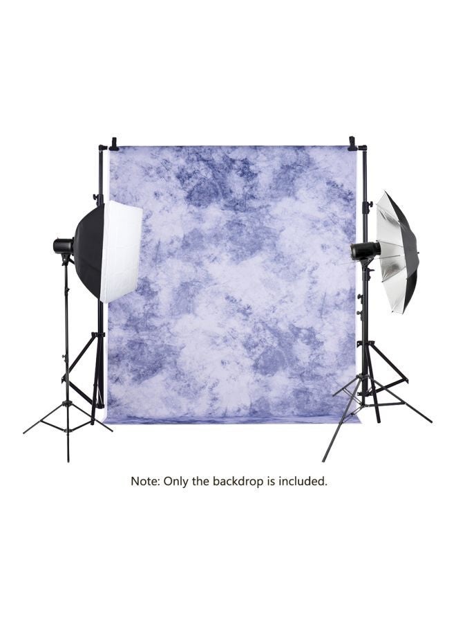 NIBEMINENT Printed Photography Background Blue/White - Image 2