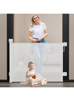 Babepai Baby Gate for Stairs No Drill, Punch Free Retractable Baby Gates Extends to 72" Wide 34" Tall, Reractable Dog Gate for Doorways, Stair Gate for Outdoor, Indoor, Hallways, Deck, Porch - pzsku/Z4B58EA39ED250EA85ADFZ/45/_/1736571171/94c53cb5-5b34-406c-8b58-51b88917e857