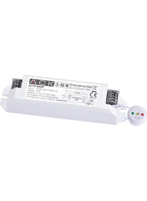 ACK - طقم طوارئ لمصباح LED AC15-00609 - Image 1