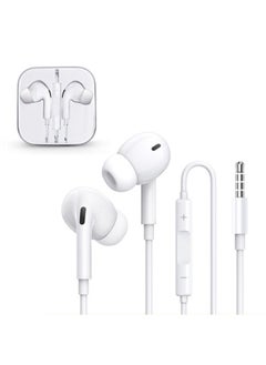 Generic For Apple Wired Headset In-Ear Type-c Computer Huawei Sports Game Mobile Phone Bluetooth Wired Headset-Colour:3rd Generation Direct Plug-3.5-round Head Interface  - Image 1