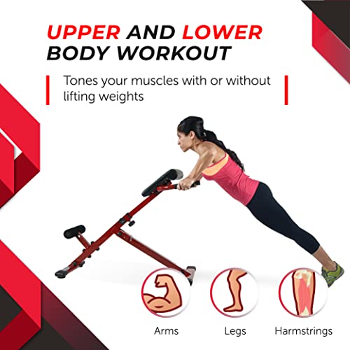 Stamina X Hyperextension Bench - Adjustable and Foldable Roman Chair with Smart Workout App for Home Workout - Up to 250 lbs Weight Capacity - Image 4