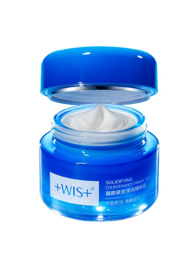 +WIS+ 6X Peptide Collagen Booster Cream, Anti Aging Firming Face Cream with Hyaluronic Acid for All Skin Types, Safe on Sensitive Skin (1.76 fl.oz) - Image 1