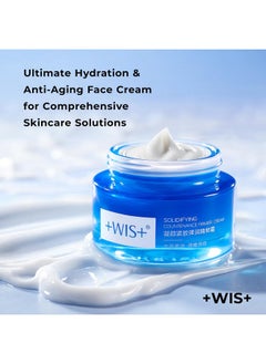 +WIS+ +WIS+ 6X Peptide Collagen Booster Cream, Anti Aging Firming Face Cream with Hyaluronic Acid for All Skin Types, Safe on Sensitive Skin (1.76 fl.oz)  - Image 2