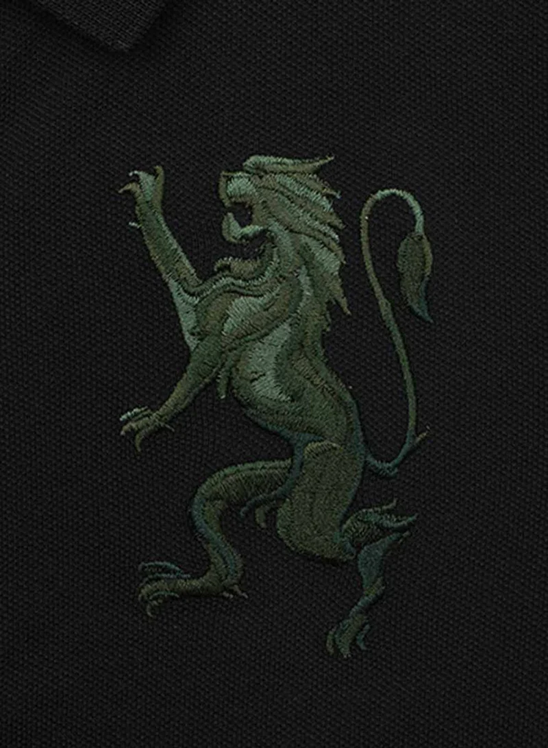 GIORDANO  Kids' Lion Polo: 3D Embroidery, Comfort Piqué, Classic Style  | Best Price UAE