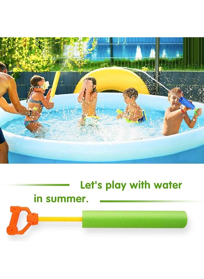 Excefore Water Guns For Kids Pool Foam Blaster Squirt Guns 3 Pack Lightweight Noodle Design 38Ft Range For Outdoor Summer Beach Swimming Pool Party Garden Water Games Toys Gift For Boys Girls - Image 2