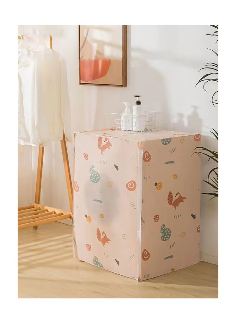 RATSAW Washer and Dryer Covers Laundry Dryer Protect Cover Dust Cover Dustproof Waterproof Design for Easy Use Fit for Most Front Loading Washing Machine  - Image 3