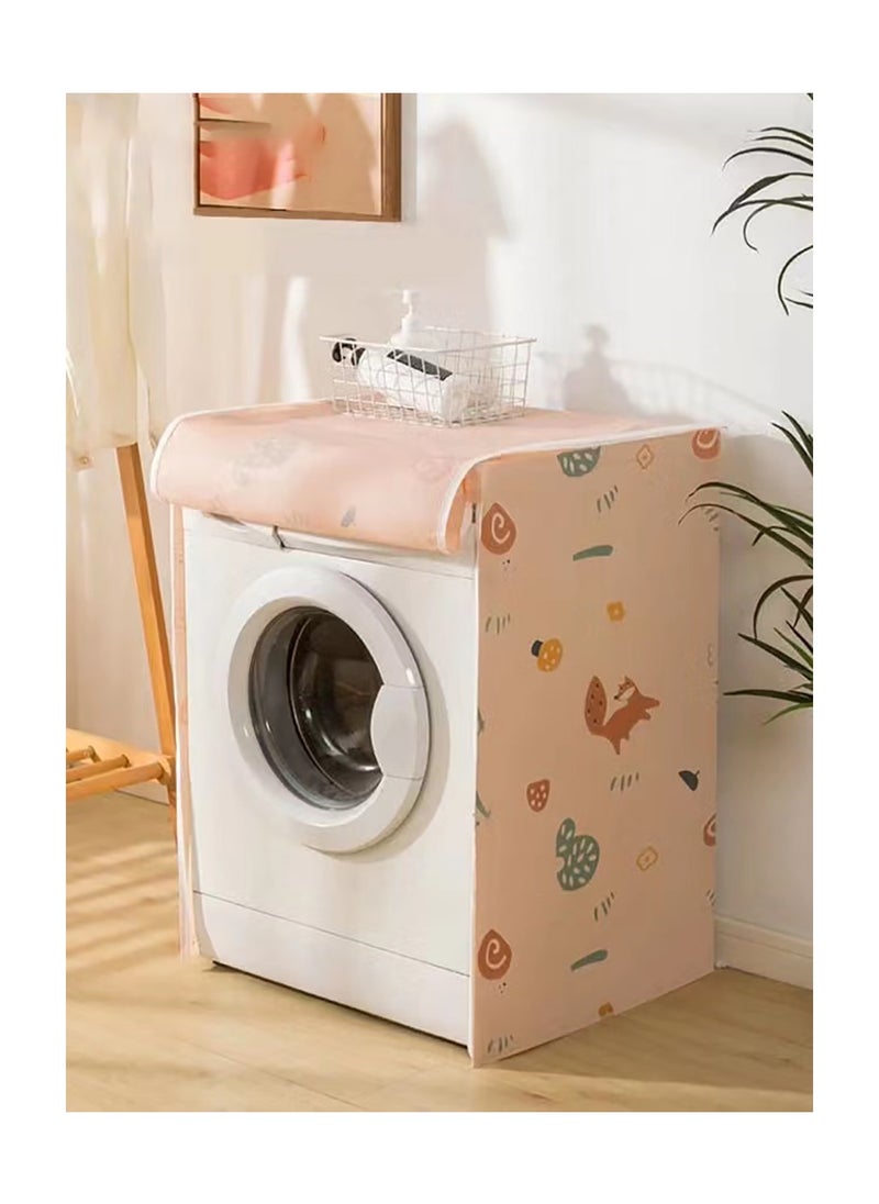 RATSAW Washer and Dryer Covers Laundry Dryer Protect Cover Dust Cover Dustproof Waterproof Design for Easy Use Fit for Most Front Loading Washing Machine  - Image 1
