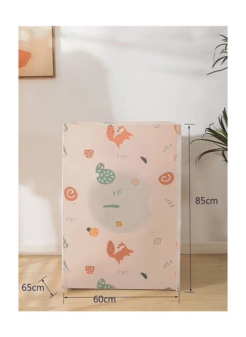 RATSAW Washer and Dryer Covers Laundry Dryer Protect Cover Dust Cover Dustproof Waterproof Design for Easy Use Fit for Most Front Loading Washing Machine  - Image 4