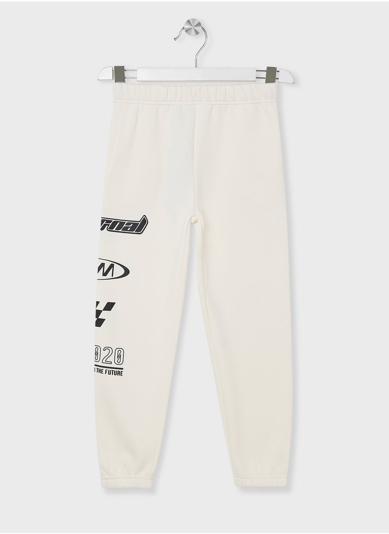 The Giving Movement - Kids Racing Printed Jogger - Image 1