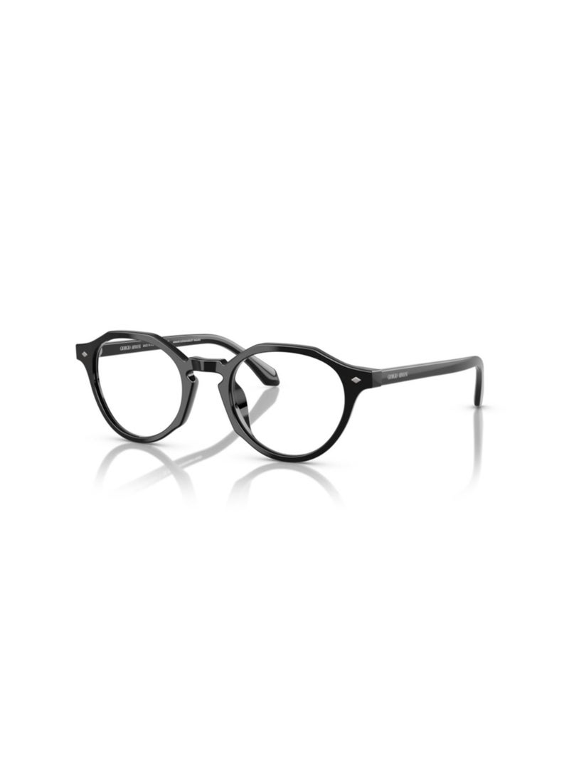 GIORGIO ARMANI Giorgio Armani Man Phantos  Eyeglasses- Ar 7264U - Lense Size:49Mm - Black - Image 1