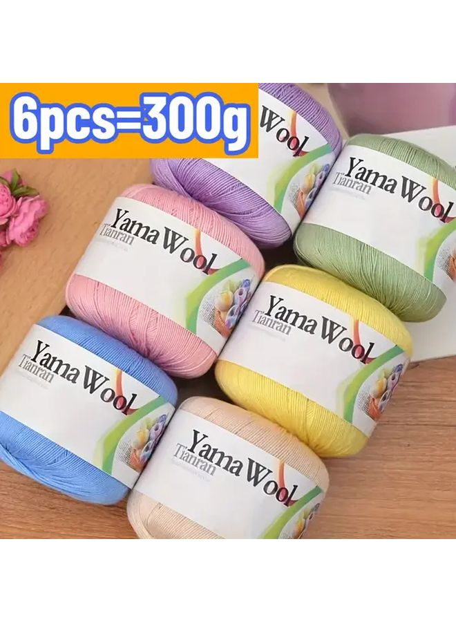 12 Navy Blue Linen Blend Crochet Yarn Size 5 Knitting Needles 300g for Handcrafting Summer Cardigans Hats Scarves Craft Projects Multiple Colors Available - Image 1
