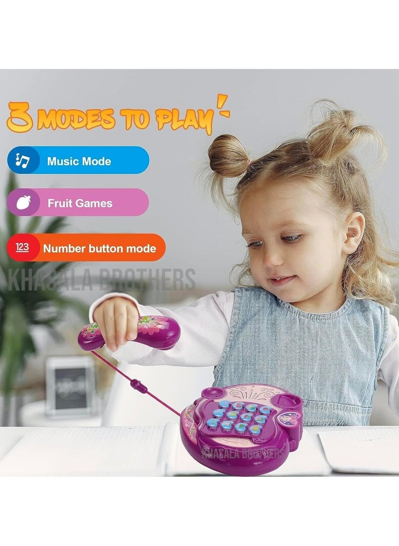 QiaoKai Musical Phone Toy With Music And Light Educational Role Play Model For Kids  - Image 2