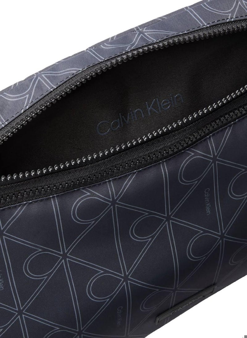 CALVIN KLEIN Printed Emblem Sling Shoulder Bag - Image 3