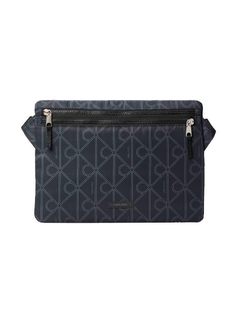 CALVIN KLEIN Printed Emblem Sling Shoulder Bag - Image 1
