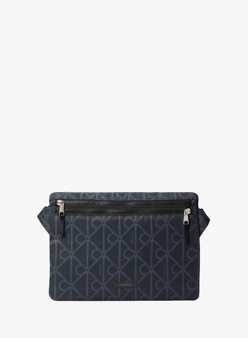 CALVIN KLEIN Printed Emblem Sling Shoulder Bag