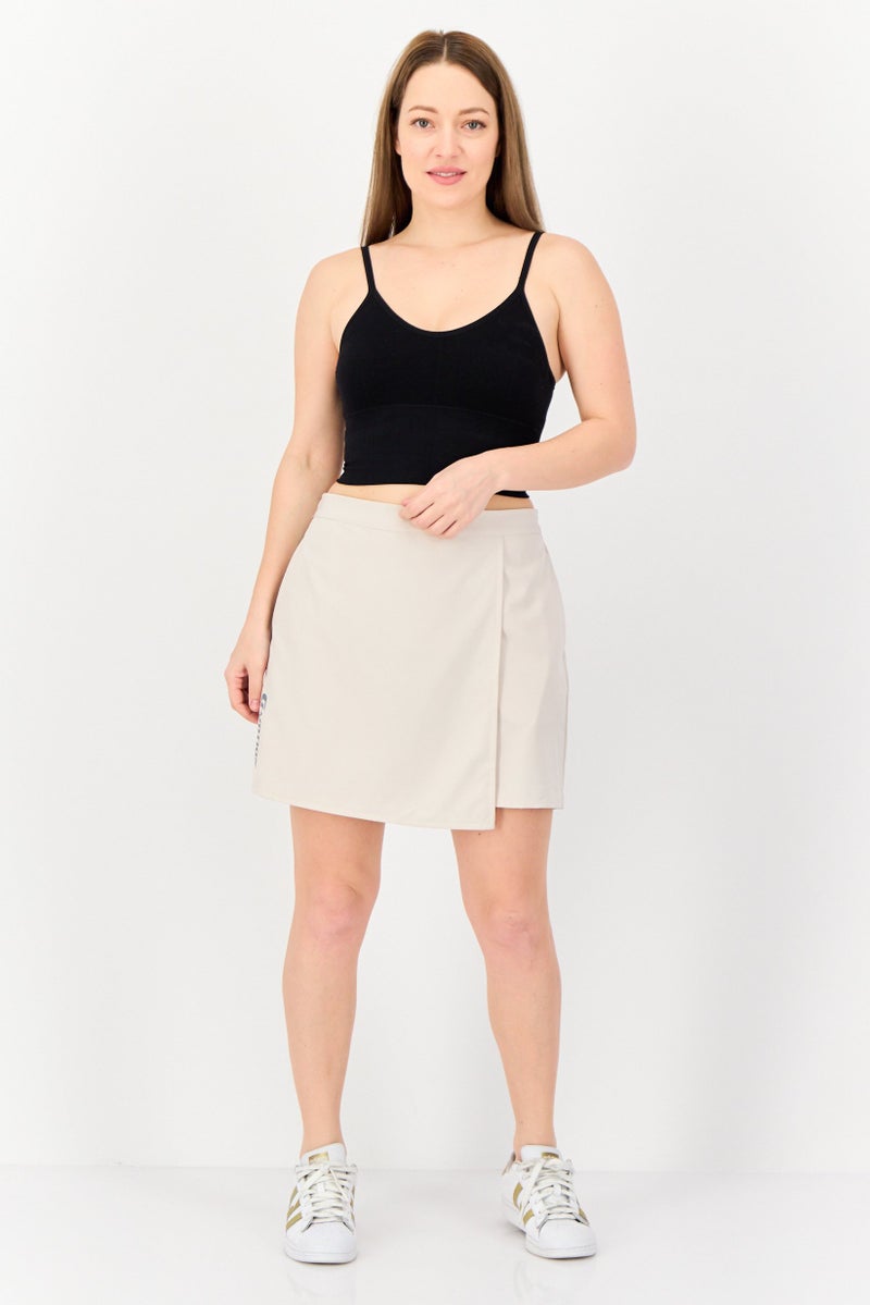 GIORDANO G-Motion Women Sportswear Fit Outdoor Skort, Beige  - Image 3