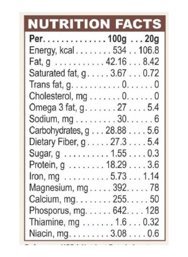 Back 2 Organics Flaxseeds 200g  - Image 3