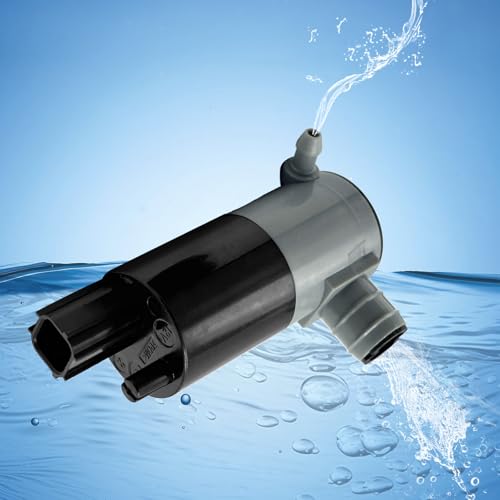 Hsbhlsnx Front/Rear 12V Windshield Washer Pump with Rubber Grommet for Chrysler Dodge RAM Ford F150 Jeep Lincoln 55077241AA 05103452AA 05011807AB 05013160AA - Image 5