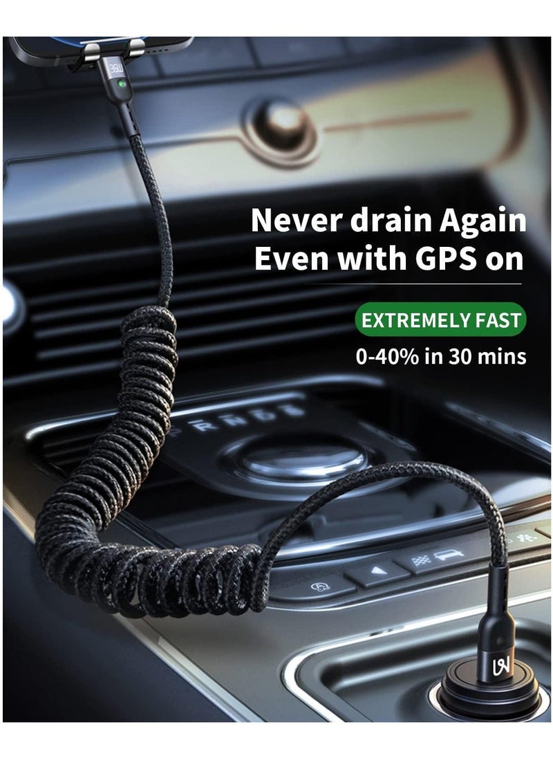 ELTRAZONE USB-C to Lightning Cable (6ft, 36W) – Scalable Spring PD Type-C Charging Cable for iPhone and AirPods Pro - Image 5