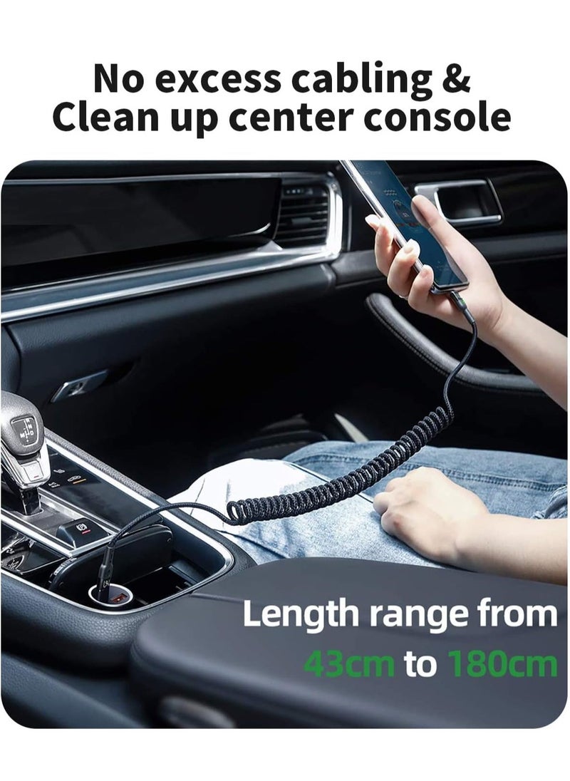 ELTRAZONE USB-C to Lightning Cable (6ft, 36W) – Scalable Spring PD Type-C Charging Cable for iPhone and AirPods Pro - Image 4