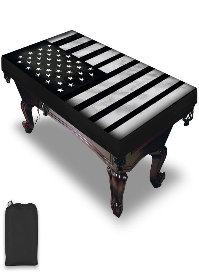 BUAEL Pool Table Cover, Waterproof & Dustproof Outdoor/Indoor Polyester Taffeta Cloth Table Cover，Billiard Pool Table Cover Scratch-Resistant (8ft) - Image 1