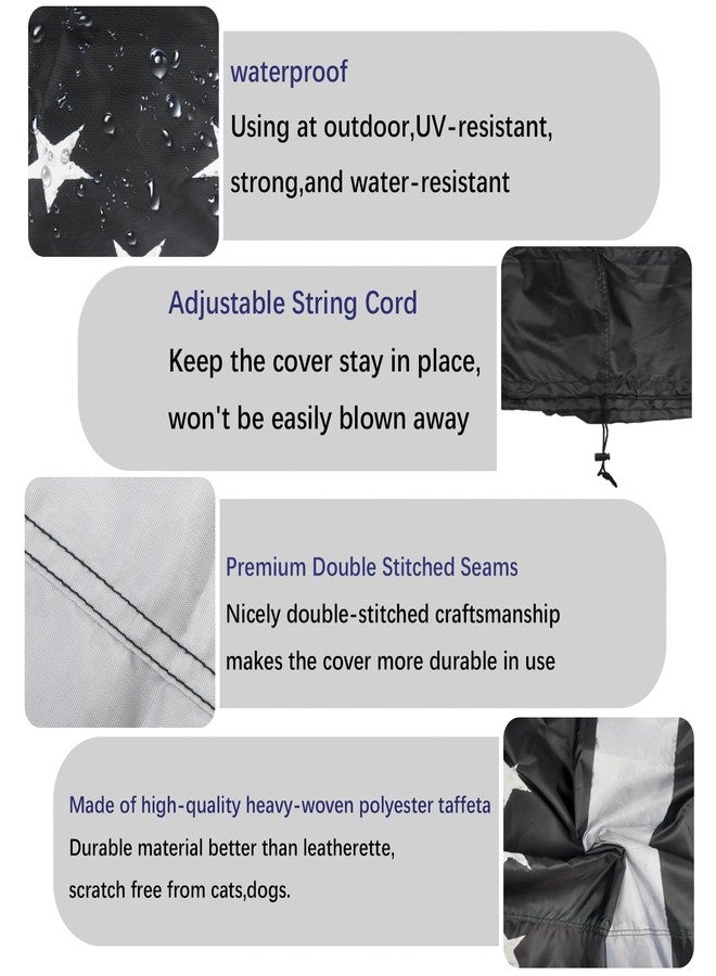 BUAEL Pool Table Cover, Waterproof & Dustproof Outdoor/Indoor Polyester Taffeta Cloth Table Cover，Billiard Pool Table Cover Scratch-Resistant (8ft) - Image 5