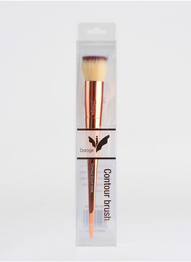 daroge Professional Contour Makeup Brush - Gold  - Image 2