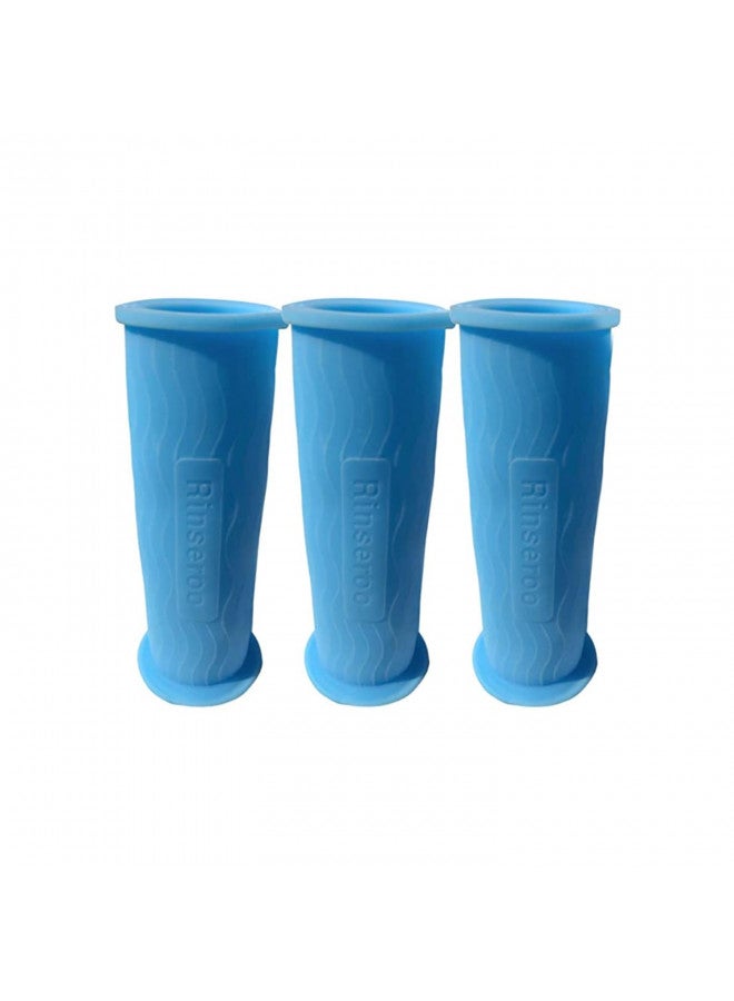 Rinseroo (3 Pack) Thermoplastic Rubber Replacement Shower Hose Connectors for Rinseroo- Slip-on Handheld Water Hose Attachment/Faucet Adapter for Shower & Sink, Detachable Shower Sprayer (NOT FOR TUB VERSION) - Image 1