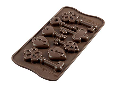 silikomart Unbekannt Silicone Mould 34x84 h 14 mm Brown 21x105x1 cm - Image 1