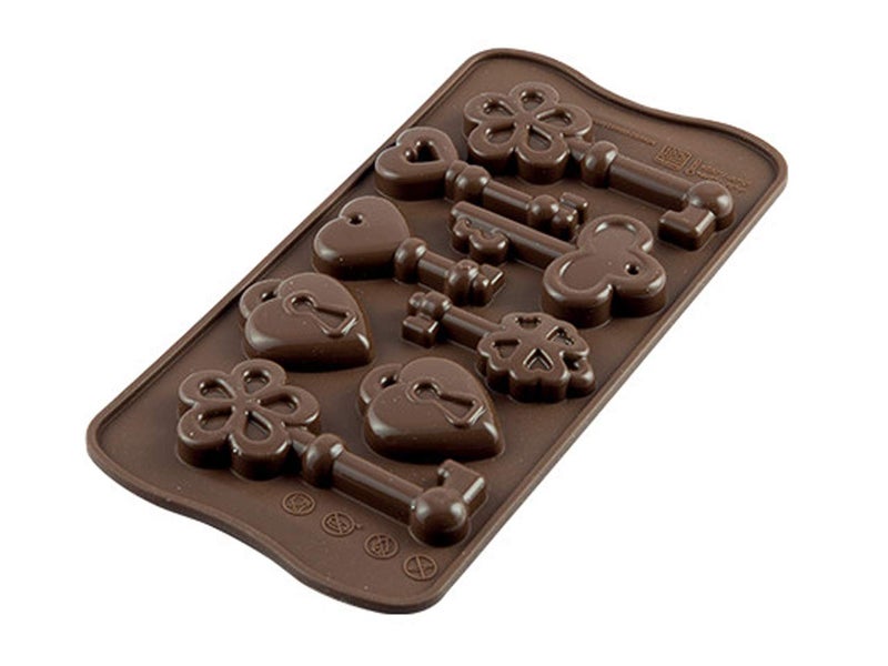 silikomart Unbekannt Silicone Mould 34x84 h 14 mm Brown 21x105x1 cm - Image 2