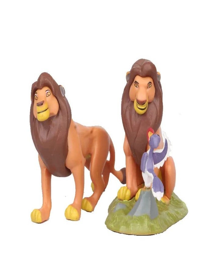 Buko The Lion King Deluxe Action Figures Toys Set Mini Figurines Toy Set, (2-4 Inches,8Pcs) - Image 2