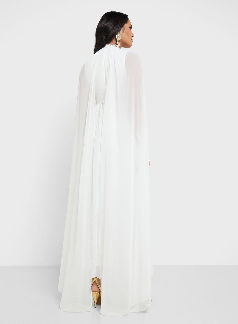 Khizana Cape Sleeve Maxi Dress  - Image 2