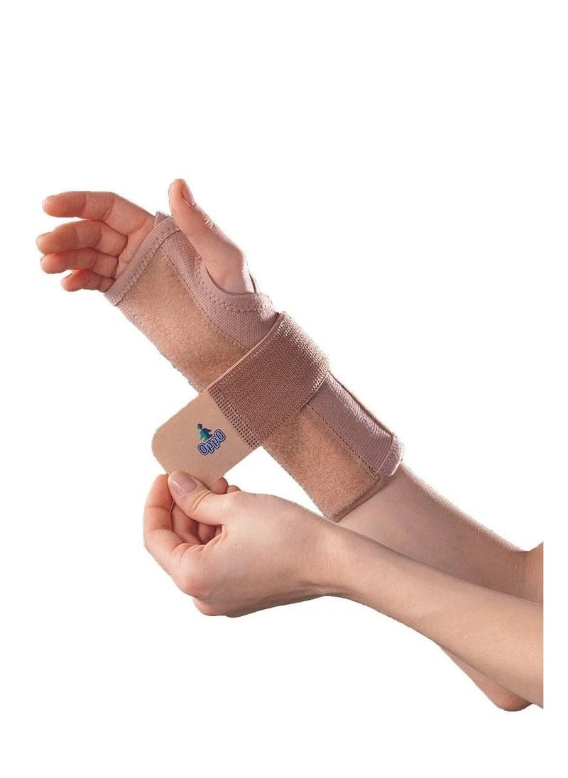 OPPO - OPPO Wrist Splint with Elastic Strap XL: Adjustable Wrist Brace for Injuries, Fractures, and Dislocations | Breathable and Supportive Wrist Immobilizer for Extra Large Wrists - Image 1