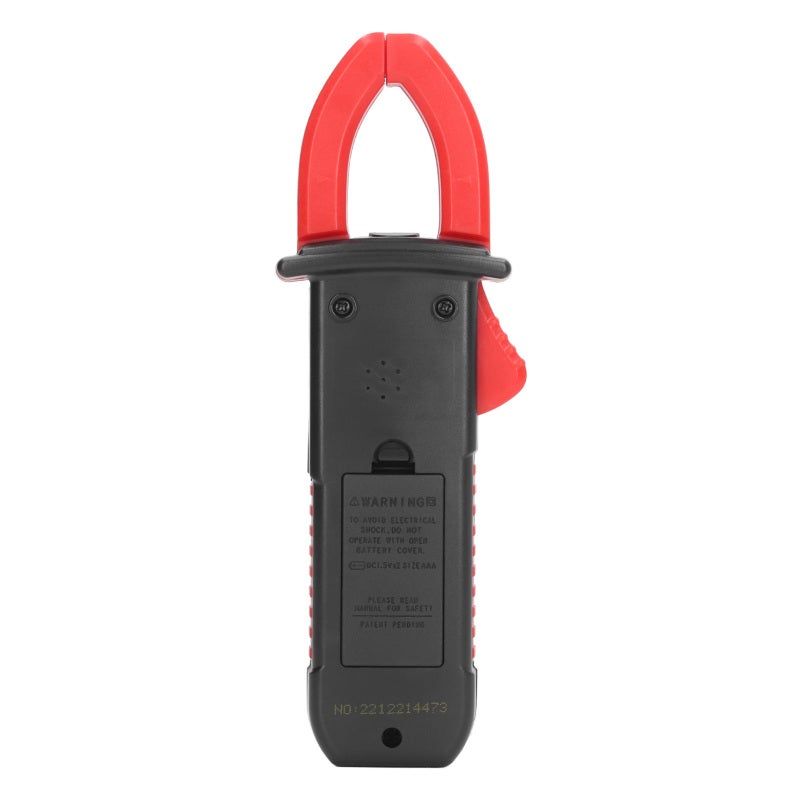 Non-Contact Voltage Tester 32mm Jaw Safe Proximity Alarm - Voice Broadcast Hands-Free Operation AC Current Detector Up to 600A for Dark Environment Night Measurement - Image 2
