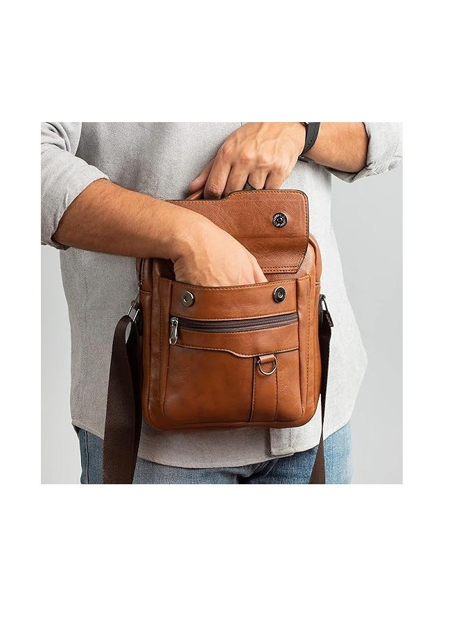 Men's Jeep Buluo Men Leather Cross Bag | Men, Cross, Bag - Image 2