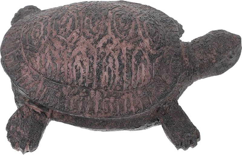 صندوق إخفاء مفتاح السلحفاة BESPORTBLE، صندوق تخزين مخفي خارجي، صخرة زخرفية وهمية، صندوق قفل - Image 2