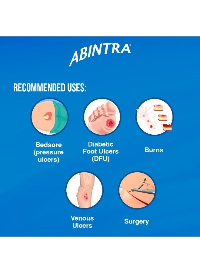 ABINTRA ABINTRA Specialized Wound Healing Nutritional Supplement Includes L-Arginine, L-Glutamine, Whey Protein, Vitamins and Minerals, Orange Flavor, 6 Packets, 27g Each, Made in The USA  - Image 4