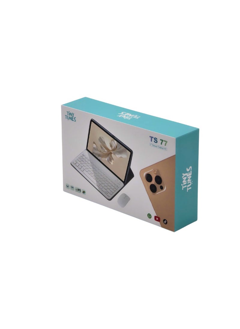 Tiny Tunes TS77 Smart Kids Tablet 7 inch Display | Wi-Fi | SIM | Mouse | Keyboard  - Image 3