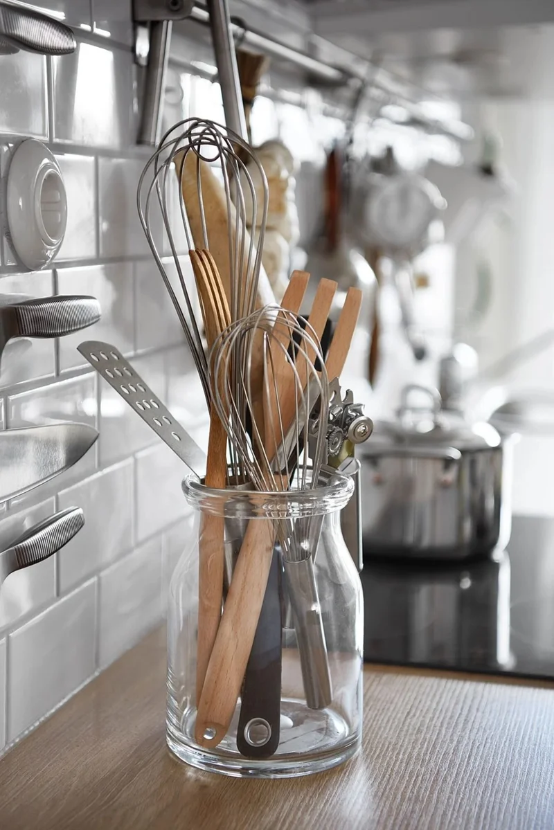 Ikea 2-Piece Stainless Whisk Set Whisk Set | Egg Beater Whisk Set of 2 Stainless Steel
