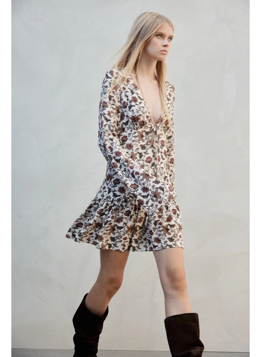 H&M V-Neck Dress