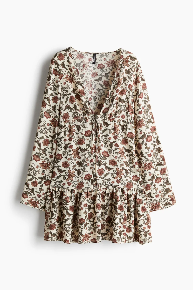 H&M Floral Print Mini Dress