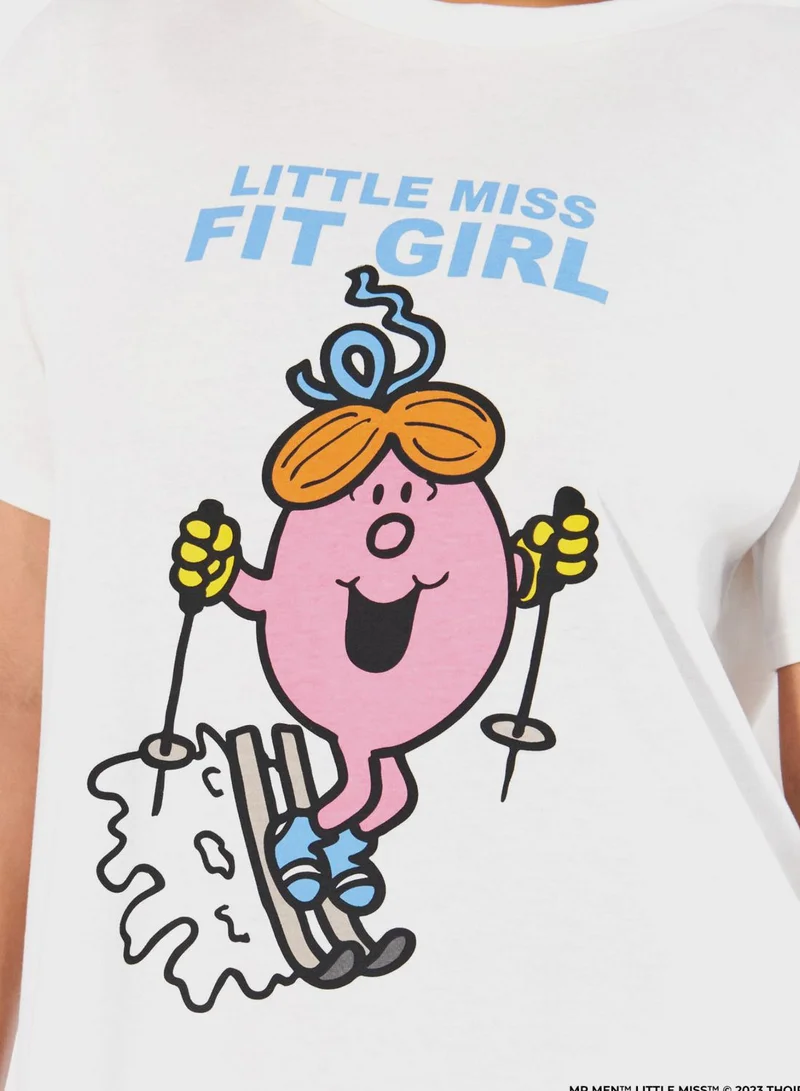UNDIZ Little Miss Fit Girl" T-Shirt And Panties Set