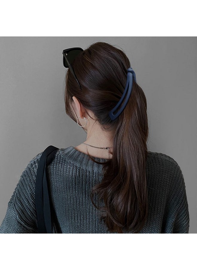 Velscrun - 7 Pcs Banana Clips Hair For Thick Hair Strong Hold Ponytail 4" Large Matte Banana Clips For Women And Girls For Fine Hair Curly Hair Accessories - Image 1