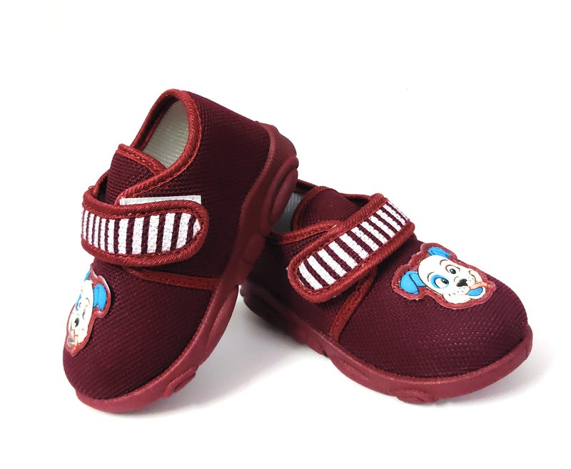 Coolz Kids Chu-Chu Sound Musical Shoes Star-01 for Baby Boys and Baby Girls 9-24 Months (Maroon, 2 Years) - Image 4