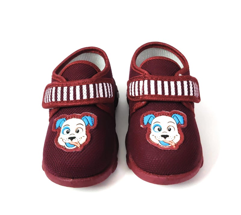 Coolz Kids Chu-Chu Sound Musical Shoes Star-01 for Baby Boys and Baby Girls 9-24 Months (Maroon, 2 Years) - Image 2