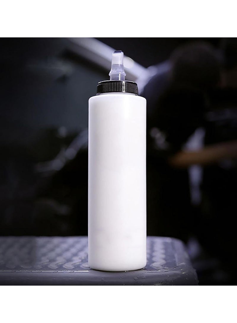 GGOOT Dispensed Bottle, Kitchen Liquid Hand Lotion Bottle, Portable 400ml Shampoo Bottle Pump Dispensers, Empty Shampoo Bottles for Bathroom Countertop - Image 2