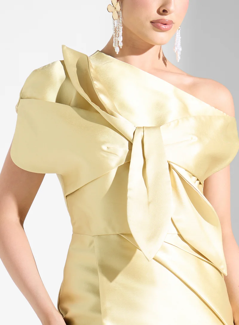 Iyra Bow Accent Dress