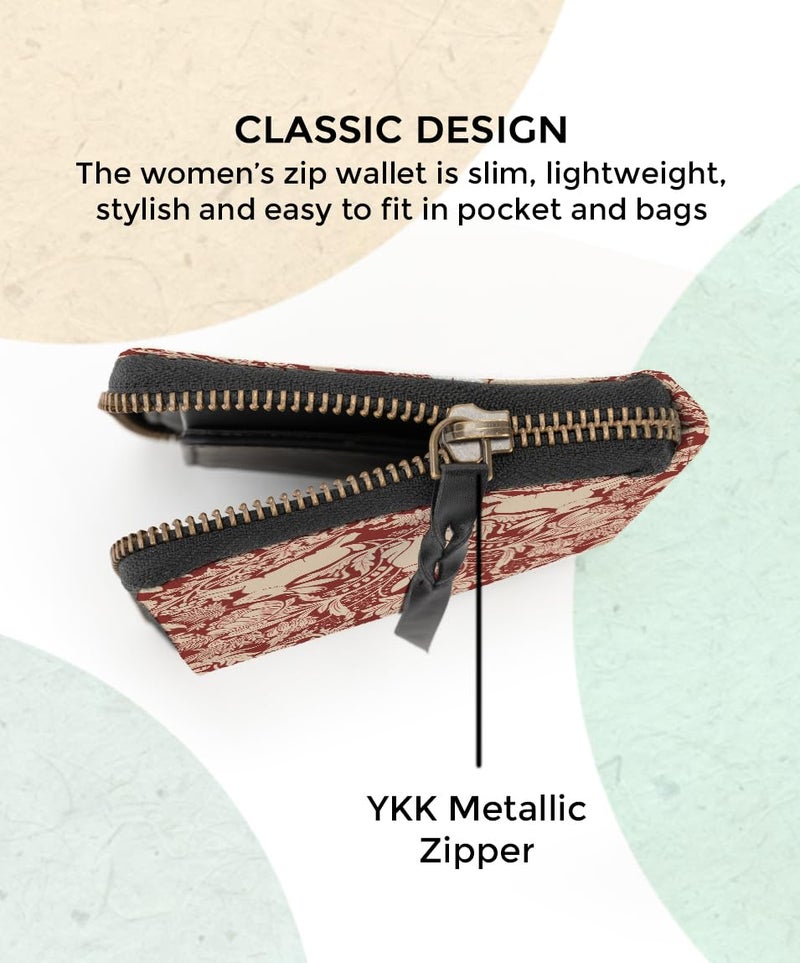 Kalankit Women's Wallet | Ladies Small Purse for Woman, Stylish Card Holder, Mini Bi-Fold Wallet for Women | Compact Pocket Purse | Gift for Teenage Girls, Female Friends, Birthday Gifts - Image 5