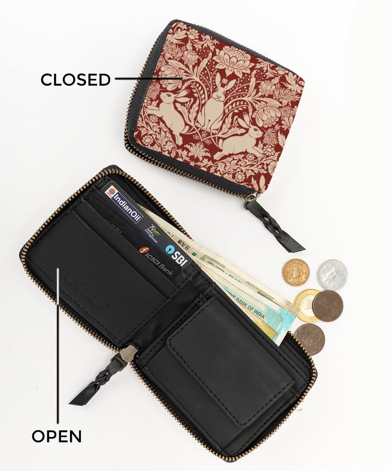 Kalankit Women's Wallet | Ladies Small Purse for Woman, Stylish Card Holder, Mini Bi-Fold Wallet for Women | Compact Pocket Purse | Gift for Teenage Girls, Female Friends, Birthday Gifts - Image 3